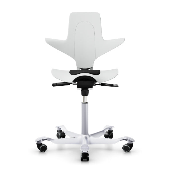 hag capisco puls 8010 white saddle chair in stock1