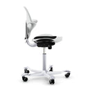hag capisco puls 8010 white saddle chair in stock2
