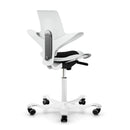 hag capisco puls 8010 white saddle chair in stock9