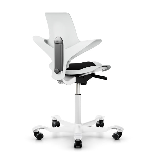 hag capisco puls 8010 white saddle chair in stock9