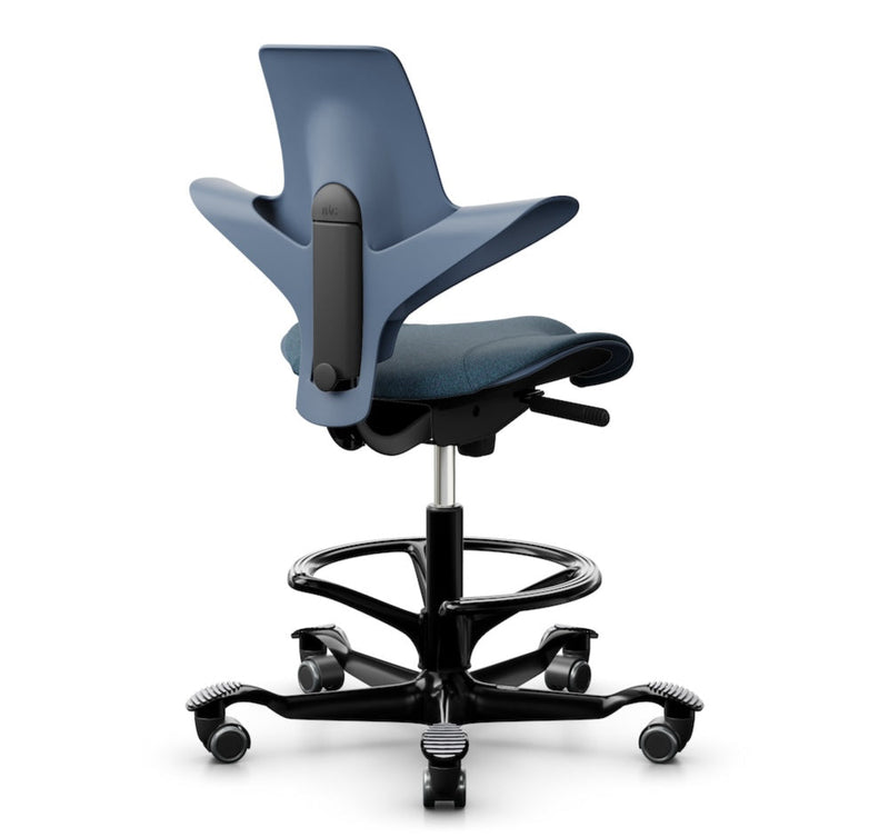 HAG Capisco Puls 8020 Blueberry Saddle Chair - 9