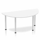 Impulse Semi-Circle Table With Post Leg