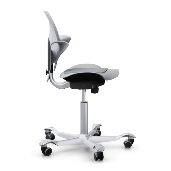 HAG Capisco Puls 8010 Light Grey Saddle Chair - 2