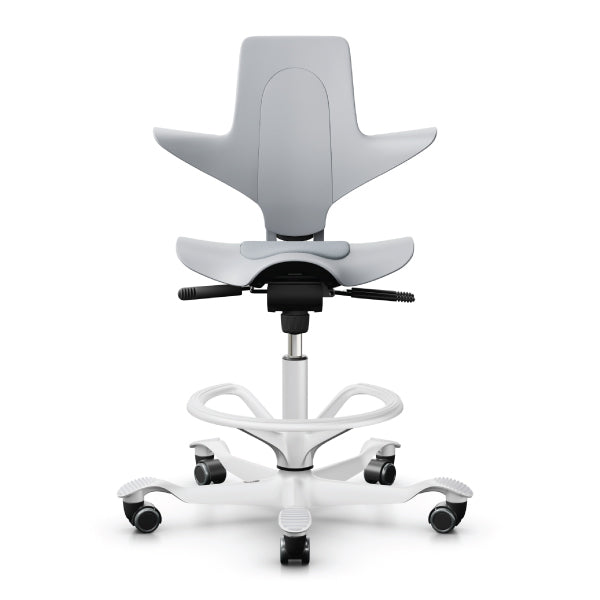 HAG Capisco Puls 8010 Light Grey Saddle Chair - 16