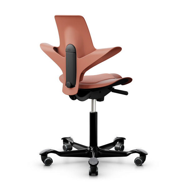 HAG Capisco Puls 8010 Rosehip Saddle Chair - 6