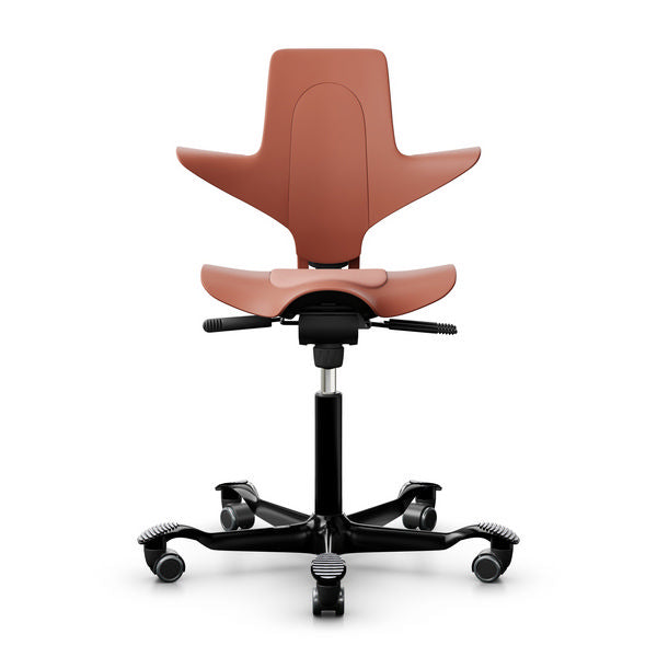 HAG Capisco Puls 8010 Rosehip Saddle Chair - 4