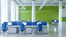 Impulse 1200mm Straight Desk Cantilever Leg