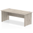 Beech straight desk with panel end leg, part of Dynamic Office Solutions' office furniture collection