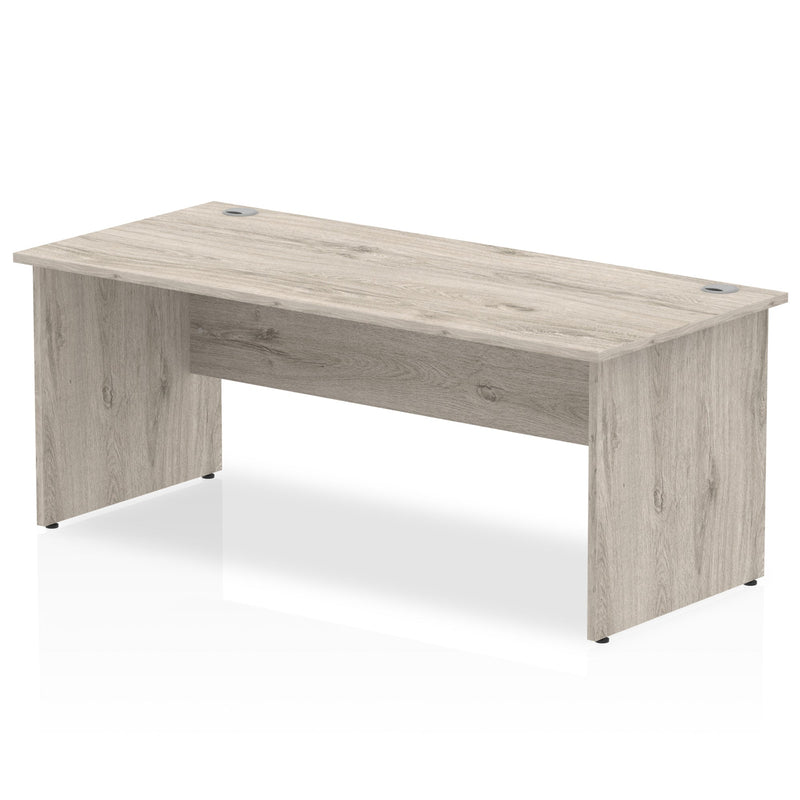 Beech straight desk with panel end leg, part of Dynamic Office Solutions' office furniture collection
