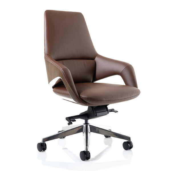 Olive Executive Leather Office Chair
