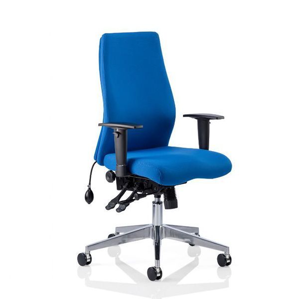 Jet 24 Hour Fabric Ergonomic Chair 23.5 Stone