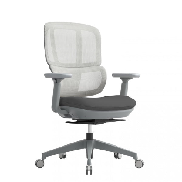 Shelby Grey Mesh Back Operator Chair