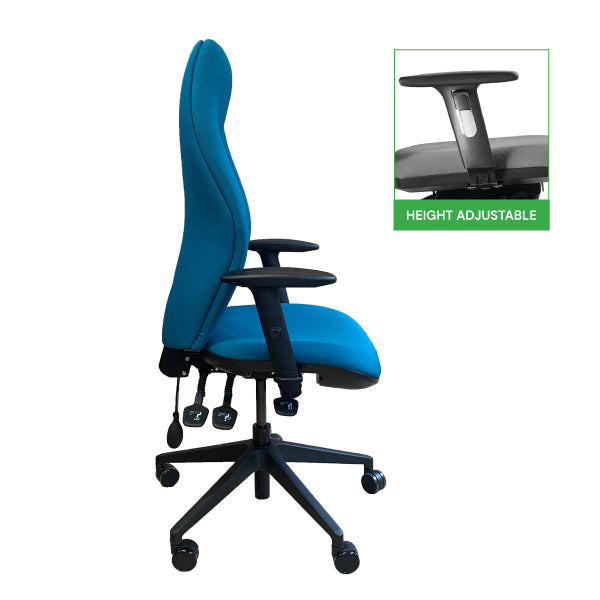 Status Zen Orthopedic Chair - Height Adjustable Armrests