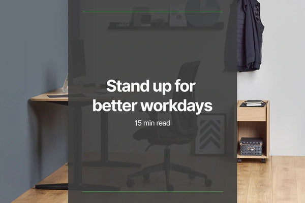 7 ergonomic benefits of standing desks