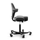 HAG Capisco 8106 Chair In Black Vinyl 9