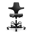 HAG Capisco 8106 Chair In Black Vinyl 14