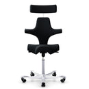 hag capisco 8107 saddle chair in black in stock1