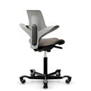 HAG Capisco Puls 8020 Clay Saddle Chair - Black Base