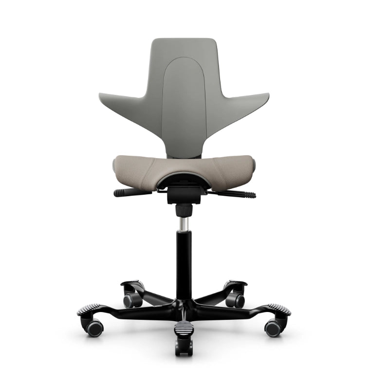 HAG Capisco Puls 8020 Clay Saddle Chair - Black Base