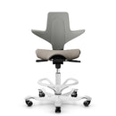 HAG Capisco Puls 8020 Clay Saddle Chair - White Base