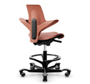 HAG Capisco Puls 8020 Rosehip Saddle Chair - 10