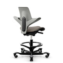 HAG Capisco Puls 8020 Clay Saddle Chair - Black Base