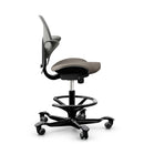 HAG Capisco Puls 8020 Clay Saddle Chair - Black Base