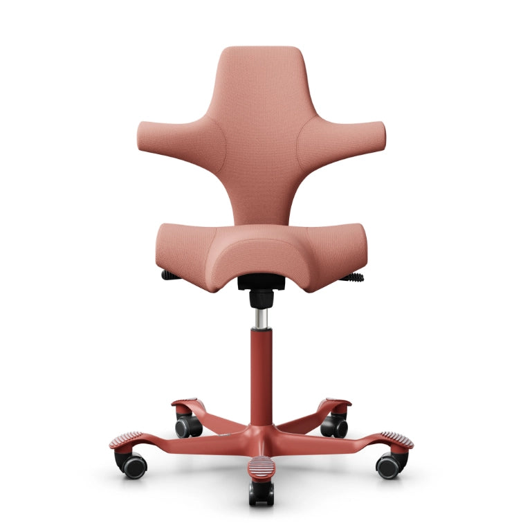 HAG Capisco 8106 Saddle Chair - Blush Rose Base