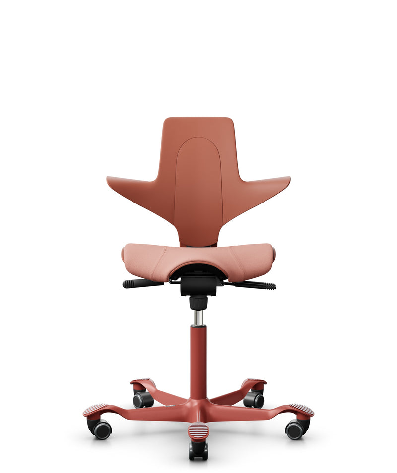 HAG Capisco Puls 8020 Rosehip Saddle Chair - Design Your Own