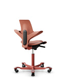 HAG Capisco Puls 8010 Rose Saddle Chair with Blush Rose Frame 2