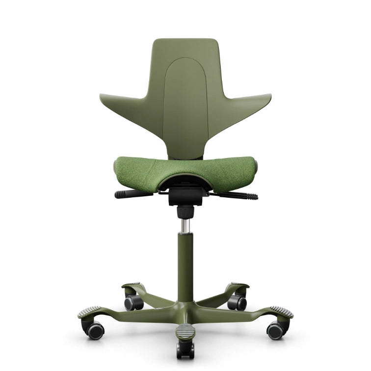 HAG Capisco Puls 8020 Moss Saddle Chair - Moss Base