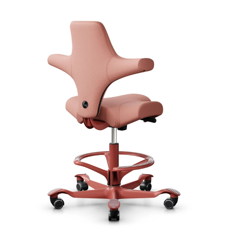 HAG Capisco 8106 Saddle Chair - Blush Rose Base