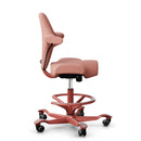HAG Capisco 8106 Saddle Chair - Blush Rose Base