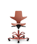 HAG Capisco Puls 8010 Rosehip Saddle Chair - 22
