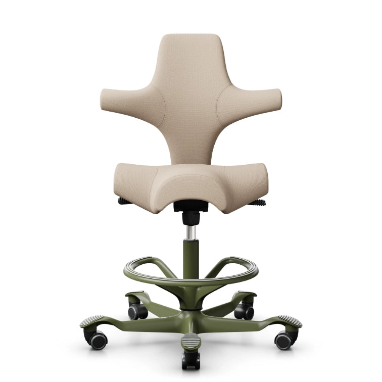 HAG Capisco 8106 Saddle Chair - Moss Base