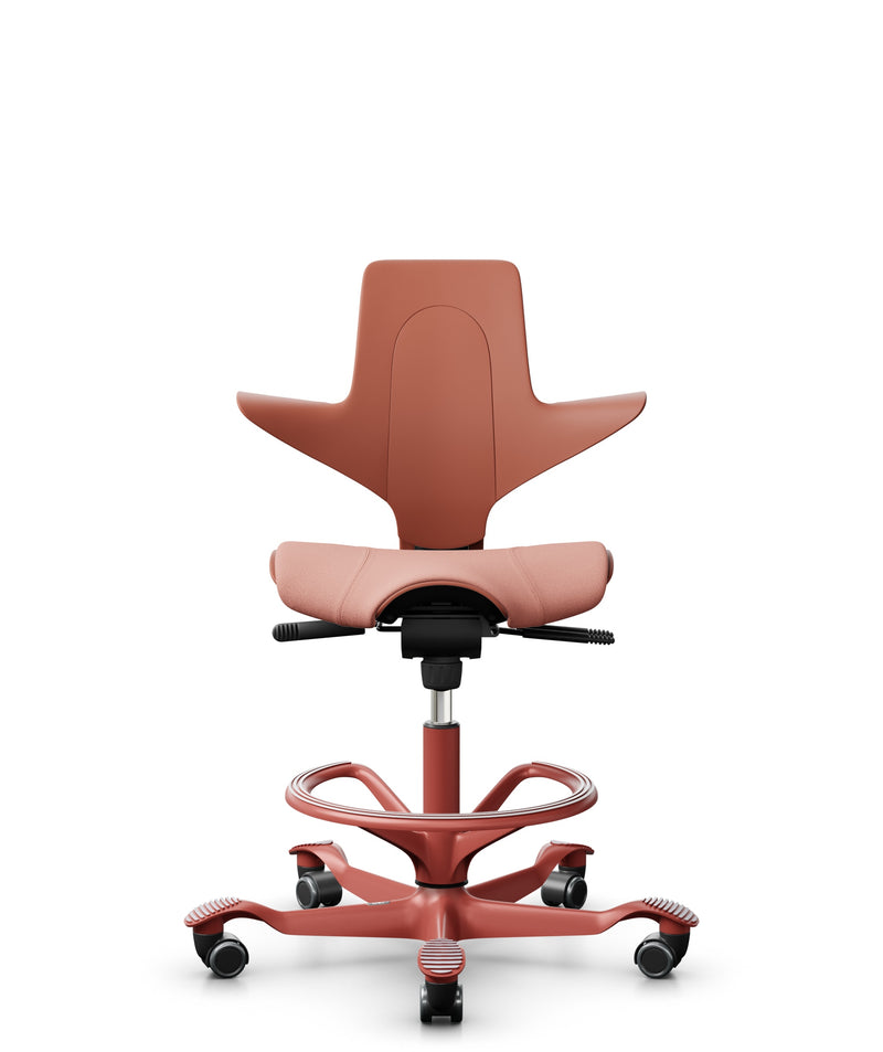 HAG Capisco Puls 8020 Rosehip Saddle Chair - Design Your Own