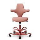 HAG Capisco 8126 Ergonomic Office Chair - Blush Rose Base