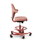 HAG Capisco 8126 Ergonomic Office Chair - Blush Rose Base