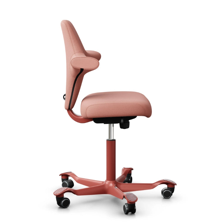 HAG Capisco 8126 Ergonomic Office Chair - Blush Rose Base