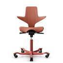 HAG Capisco Puls 8020 Rosehip Saddle Chair - Blush Rose Base