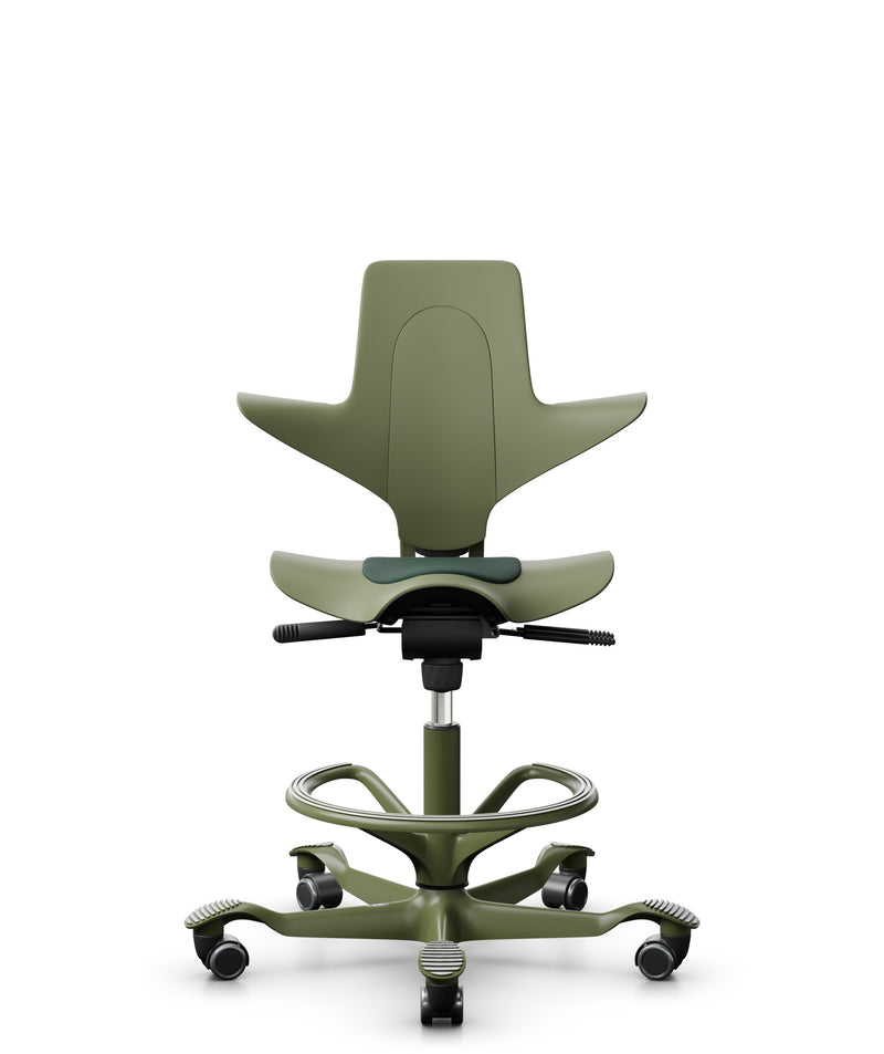 HAG Capisco Puls 8010 Moss Saddle Chair - Design Your Own