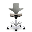 HAG Capisco Puls 8020 Clay Saddle Chair - Silver Base