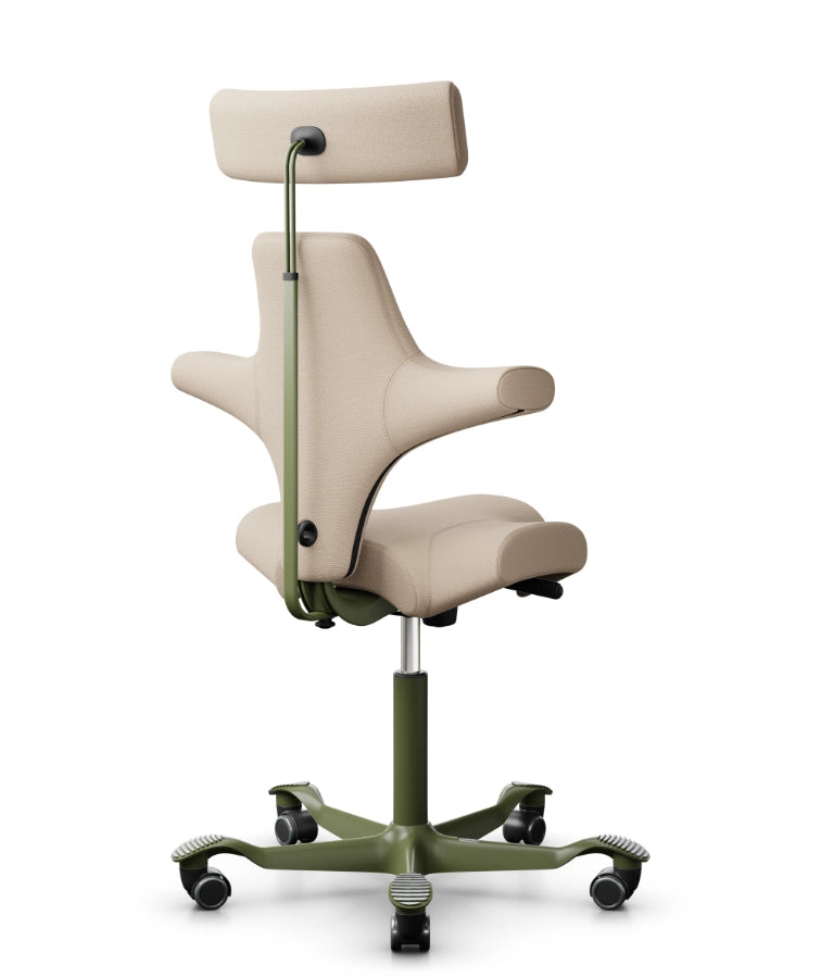 HAG Capisco 8107 Saddle Office Chair - Moss Base
