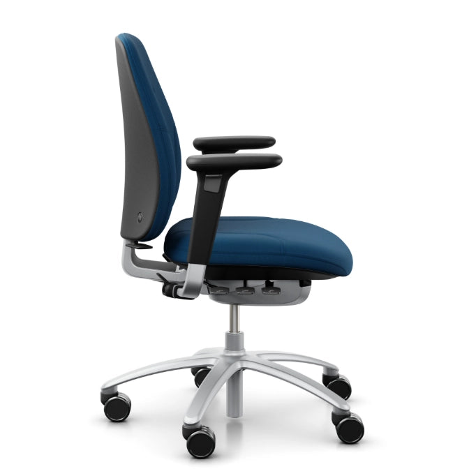RH New Logic 200 Ergonomic Office Chair - Medium Back - Silver Base