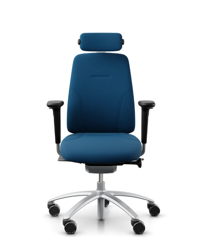 RH New Logic 200 Ergonomic Office Chair - Medium Back - Silver Base