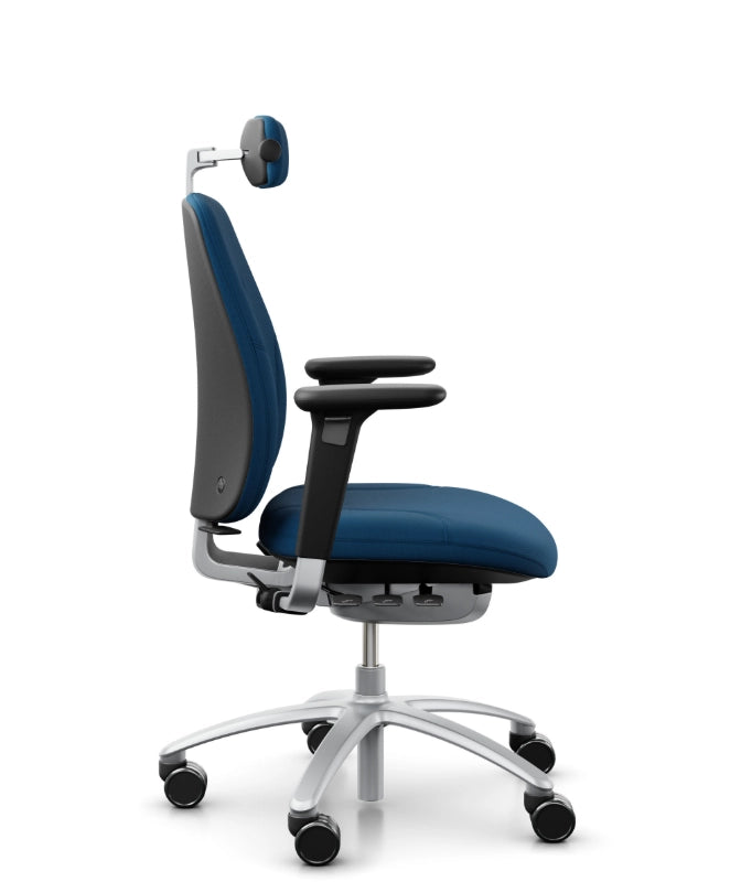 RH New Logic 200 Ergonomic Office Chair - Medium Back - Silver Base