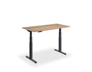 Flyga Dual Motor Standing Desk - Woodgrain MFC Top | 3-Stage