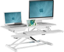 Emantis Aura Gas-spring Sit-stand Workstation