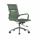 Aura Green Bonded Leather Executive Chair - Heavy Duty 154kg