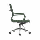 Aura Green Bonded Leather Executive Chair - Heavy Duty 154kg